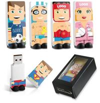 CHIAVETTA USB CON PERSONAGGI